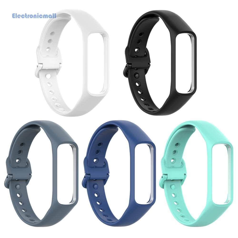 [ElectronicMall01.th] สายนาฬิกาข้อมือสมาร์ทวอทช์ ปรับได้ กันน้ํา แบบเปลี่ยน สําหรับ Samsung Fit-E SM