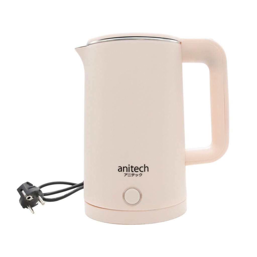 กาน้ำร้อน Anitech Electric Kettle กาต้มน้ำไฟฟ้า 1.8 ลิตร กาต้มน้ำ ร้อนเร็ว จับได้ไม่ร้อนมือ กาต้มไฟฟ