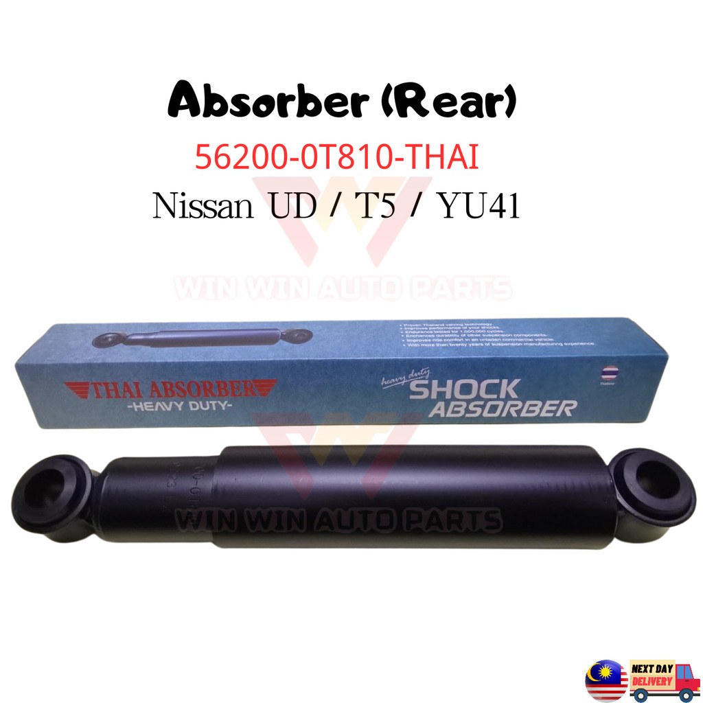 56200-0T810-THAI Nissan UD YU41 T5 (Phenyerap Kejutan) โช้คอัพหลัง Belakang THAI Heavy Duty
