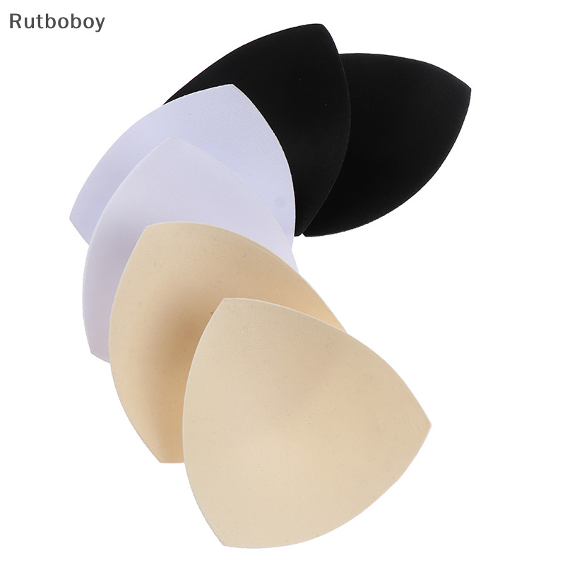 [Rut] แผ่นโฟมฟองน้ํา ทรงสามเหลี่ยม สําหรับเสริมหน้าอก คัพหน้าอก COD