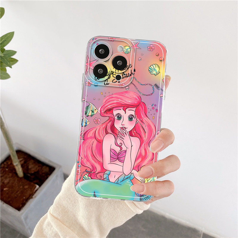 เคสโทรศัพท์มือถือ ซิลิโคนนุ่ม ลายเจ้าหญิงนางเงือก ราพันเซล สําหรับ OPPO A32 2020 A5 A3S A5S A52 A55 A57 A7 A72 A8 A9 A92S A93 A93S A95 A96 F11 F9 Reno 6 7 Pro 8T Realme 10 Pro GT XT ราคา ถูกที่สุด ดีลบีเคเค แกลเลอรีภาพที่ 2