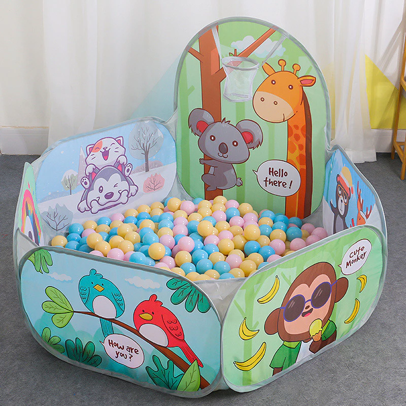 เต็นท์เด็กบ้านบอลลายจุด รุ่น A29 ขนาด 120x75x60 ซม
