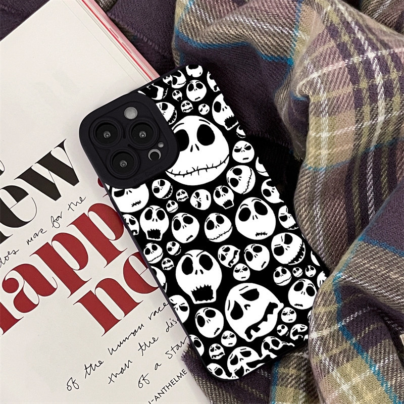 สำหรับ iPhone 11 13 CASE For เคสไอโฟน14 15 12 Pro Max X XS XR 7 8 14 15 Plus Little Devil รุ่น กันน้ำTPUกรณีซิลิโคนนุ่ม
