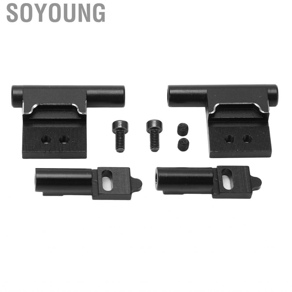 Soyoung 2Set RC Steering Swing Front Upper Arm For 3Racing Sakura D5 1/10 Model
