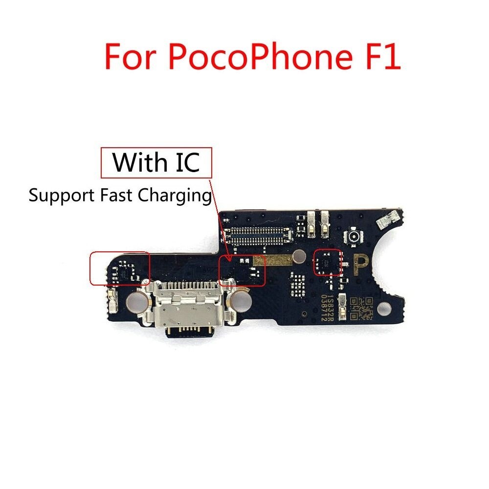 ใหม่ แท่นชาร์จไมโครโฟน USB สายเคเบิลอ่อน สําหรับ Xiaomi Pocophone F1 พร้อมไอซีชาร์จเร็ว