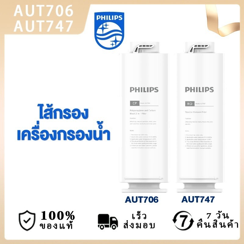 Philips AUT706 CPPPC Filter /AUT747 RO Filterไส้กรองน้ำเครื่องกรองน้ำ สำหรับเครื่องกรองน้ำรุ่นRO AUT2015