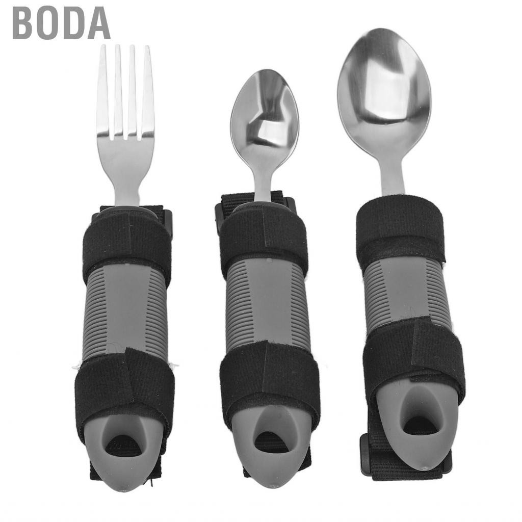Boda Adaptive Utensils ชุดอุปกรณ์ถ่วงน้ำหนักสร้างส้อมสแตนเลส