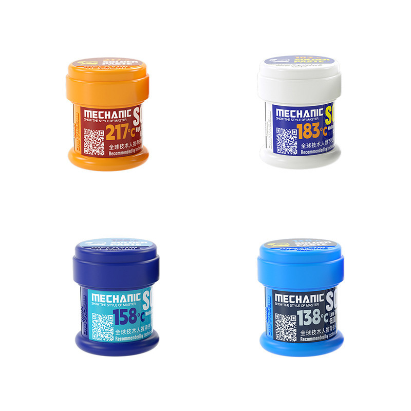 Mechanic LW50 / ZC50 / ZW50/ GW50 Solder Paste ใช ้ ในซ ่ อมโทรศัพท ์ มือถือ/WIRING WELDING/CAPACITANCE RESISTANCE