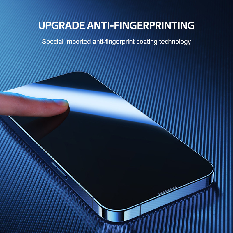 ฟิล์มกระจก สำหรับ iPhone 11 กันมองกันเสือก เต็มจอ HD สำหรับไอโฟน 15 15promax 14 13 12 11promax 7 8plus XR XS Max 13Mini - รูปที่ 3