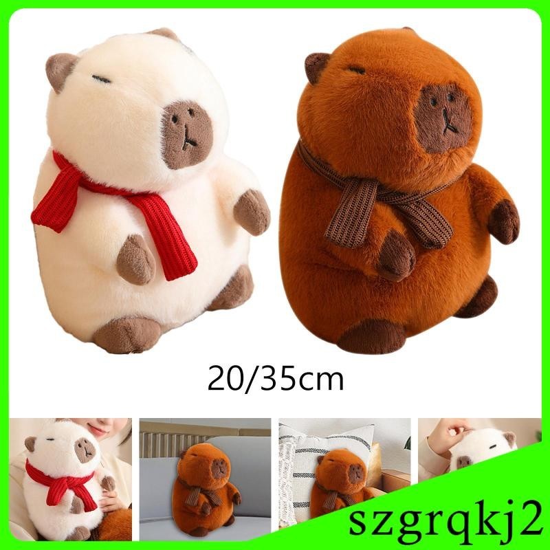 [Szgrqkj2] ตุ๊กตาสัตว์ ตุ๊กตายัดไส้ โซฟา เครื่องประดับ การ์ตูน Capybara ของเล่น สําหรับเด็ก ผู้ใหญ่ ของขวัญวันเกิด ปาร์ตี้ เด็ก ผู้ใหญ่ เด็กชาย เด็กหญิง