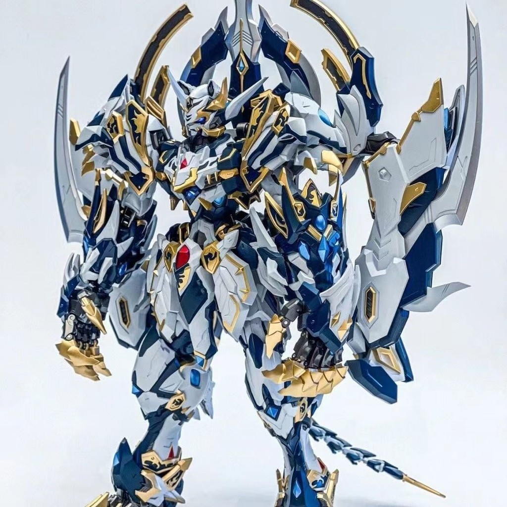 [Bizhong Series] สามก๊ก Lu Bu Bai Xue Ji ทั่วไป Cao Ren Qinglong Ao Bing Guan Yu Bailong Gundam จัดส