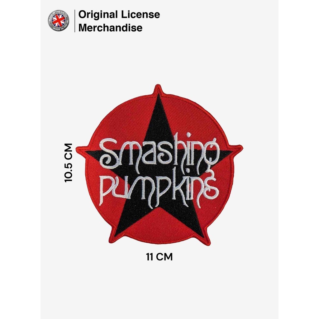 SMASHING PUMPKINS - แพทช์โลโก้ดาว