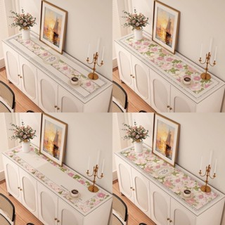 แผ่นเสื่อหนัง กันน้ํา กันน้ํามัน กันฝุ่น ลายดอกไม้ สไตล์อเมร…