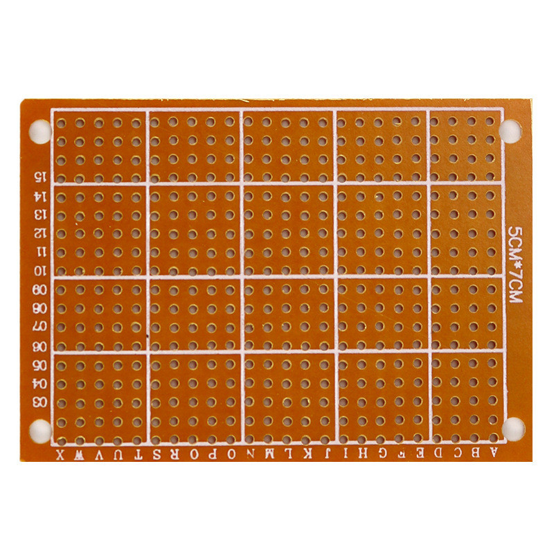 ชุดบอร์ดกระดาษ pcb fr4 5x7 ซม. DIY 10 ชิ้น - รูปที่ 2