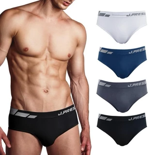 [Set 3 ตัว คละลายที่ขอบเอว]J.Press กางเกงในชาย ขาเว้า มีขา Seamless เจเพรส จำนวน 3ตัว/แพ็ค