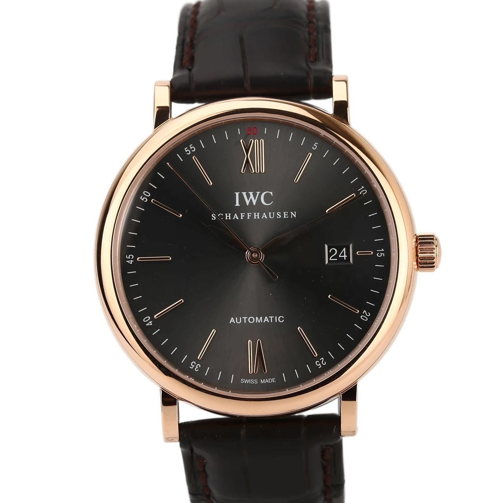 Iwc IWC IWC Botao Fino นาฬิกาข้อมืออัตโนมัติ สีโรสโกลด์ สําหรับผู้ชาย356511