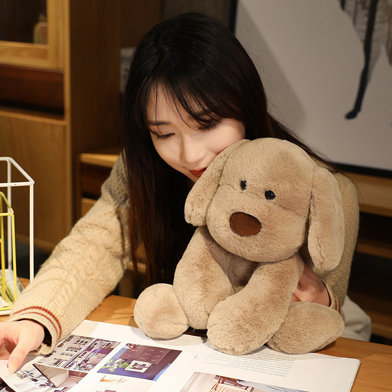 🐶COD🐶ตุ๊กตาลูกสุนัขขายาว ซ่อมสุนัขตุ๊กตาของเล่น ตุ๊กตาสุนัขนุ่มน่ารัก ของขวัญวันเกิด 30/45/55CM - รูปที่ 3