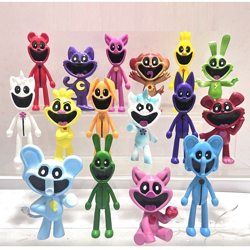Catnap โมเดลตุ๊กตาฟิกเกอร์ (Poppy Playtime 3 ) โมเดลสัตว์ยิ้ม แฮนด์เมด ของเล่นสําหรับเด็ก