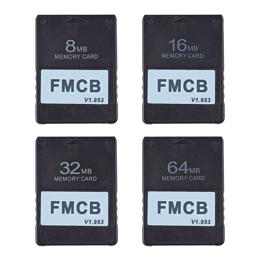 [Yoblely.th] การ์ดหน่วยความจํา FMCB Free McBoot v1.953 สําหรับ PS2 8MB 16MB 32MB 64MB