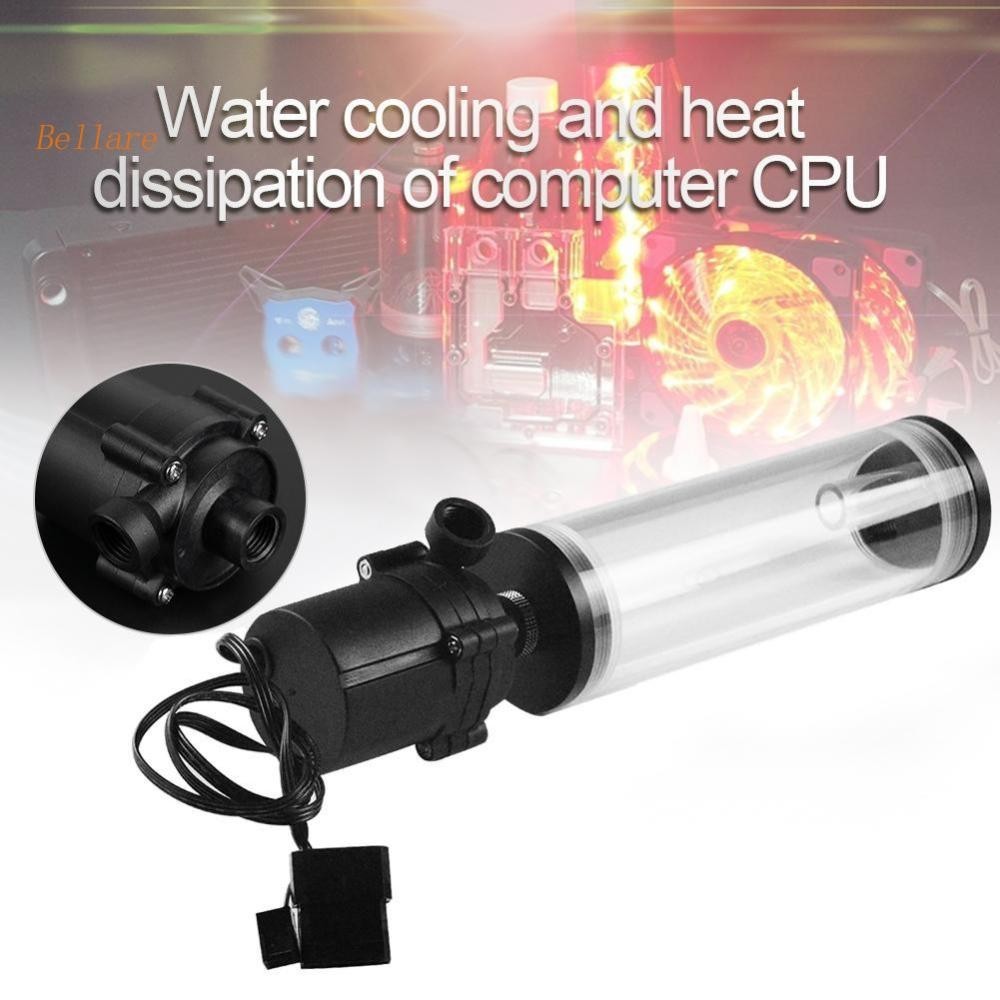G1/4 Thread XHC8+ กระบอกปั๊มน้ํา 160 มม. สําหรับ CPU Water Cooling [Bellare.th]