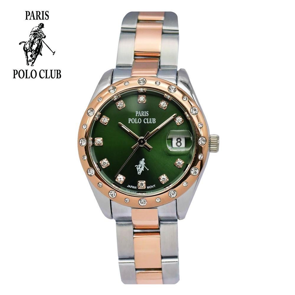 Paris Polo Club PPC-230714นาฬิกาข้อมือผู้หญิงParis Polo นาฬิกาปารีสโปโลสุดหรูประกันศูนย์ไทย1ปี