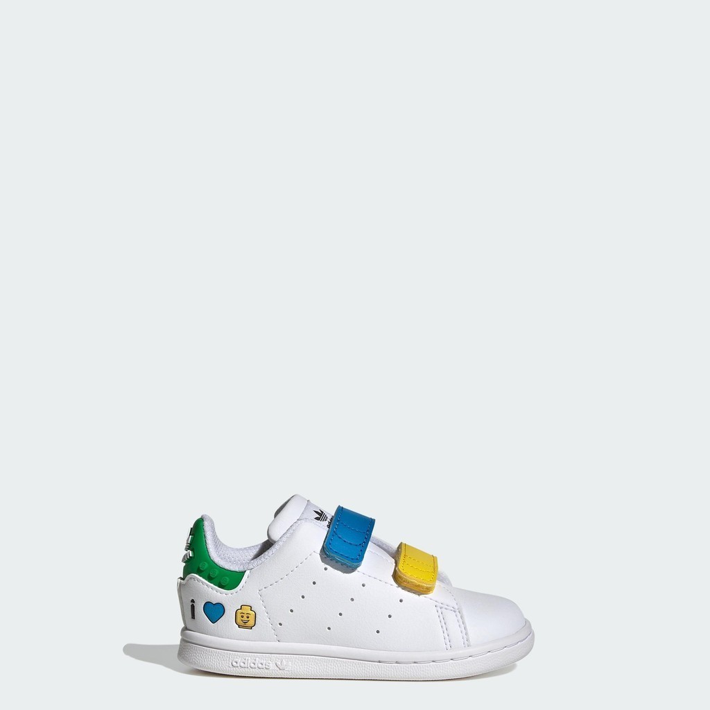 adidas ไลฟ์สไตล์ รองเท้า adidas Stan Smith x LEGO® สำหรับเด็ก เด็ก สีขาว IF2916