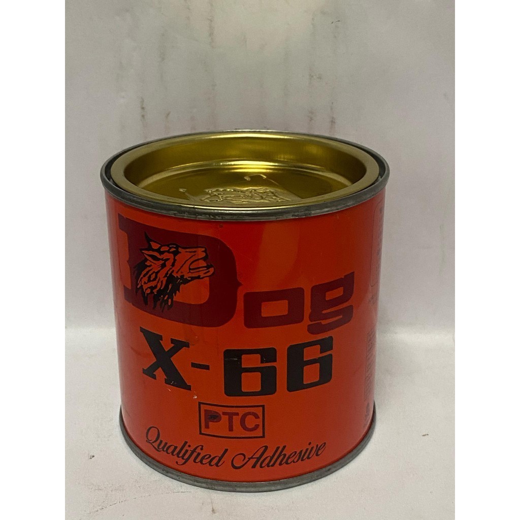 กาวยาง DOG X-66 ขนาด200กรัม กาวติดยาง กาวยาง กาวอเนกประสงค์ DOG-66 กระปุกจิ๋ว