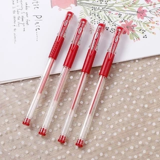 ปากกาเจล(สีน้ำเงิน/แดง/ดำ) หัว0.5 มม. (อุปกรณ์การเขียน การเรียน นักเรียน)