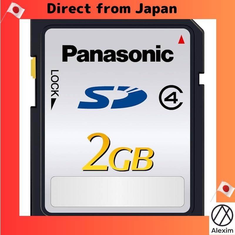 [ส่งตรงจากญี่ปุ่น]Panasonic การ์ดหน่วยความจํา Sd 2Gb Class4 Rp-Sdl02Gj1K