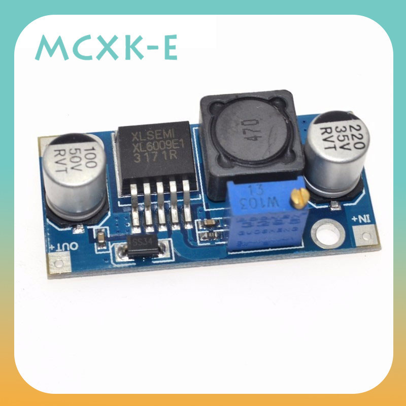 Xl6009 โมดูลพาวเวอร์ซัพพลาย DC-DC Booster สามารถปรับได้ Super LM2577