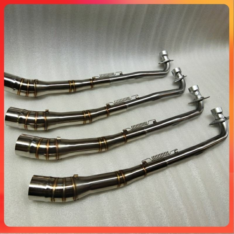 ไอเสียเปิด 28 มม.แข่ง manifold Ex5 wave 125 wave 110 wave 100 lasgenda 110 dash 125 dash 110 kriss 100 kriss 120 srl 115 racing ไอเสีย 28 มม. - 51 มม. exzos ekbrang สําหรับท่อไอเสีย n Redleo ไอเสีย kingdrag ahm ไอเสีย