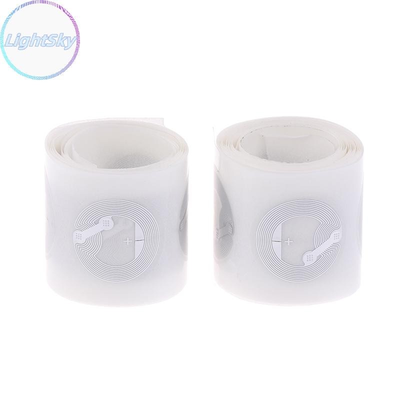 Lightsky 50/100 ชิ้น NFC แท็ก Nfc215 ชิปป้ายสติกเกอร์ RFID ป้ายอิเล็กทรอนิกส์สติกเกอร์สําหรับ Access Control สมาร์ท Key Rewritable TH