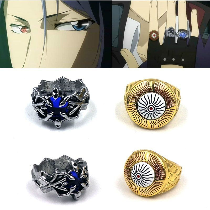 แหวนนรก Rokudou mukuro HITMAN REBORN! แหวนต่อพ่วงอนิเมะ EYE OF HELL Ring แหวนจาก JUST