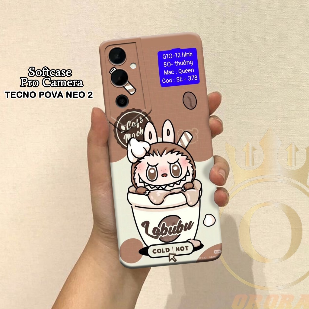 Softcase Tecno Pova Neo 2 - ORORA - Casing Tecno Pova Neo 2 - Motif case CARTOON - Tecno - Softcase 
