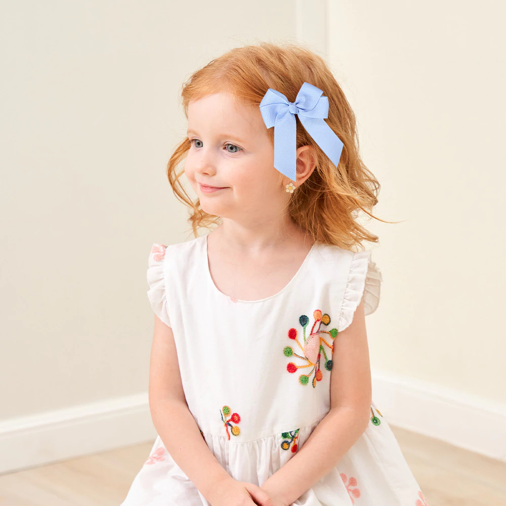 1pc 3.6 สีทึบ Bowknot กิ๊บติดผมสําหรับสาวคลาสสิก Bows Hairpins Barrettes Headwear เด็กอุปกรณ์เสริมผม thumbnail 5
