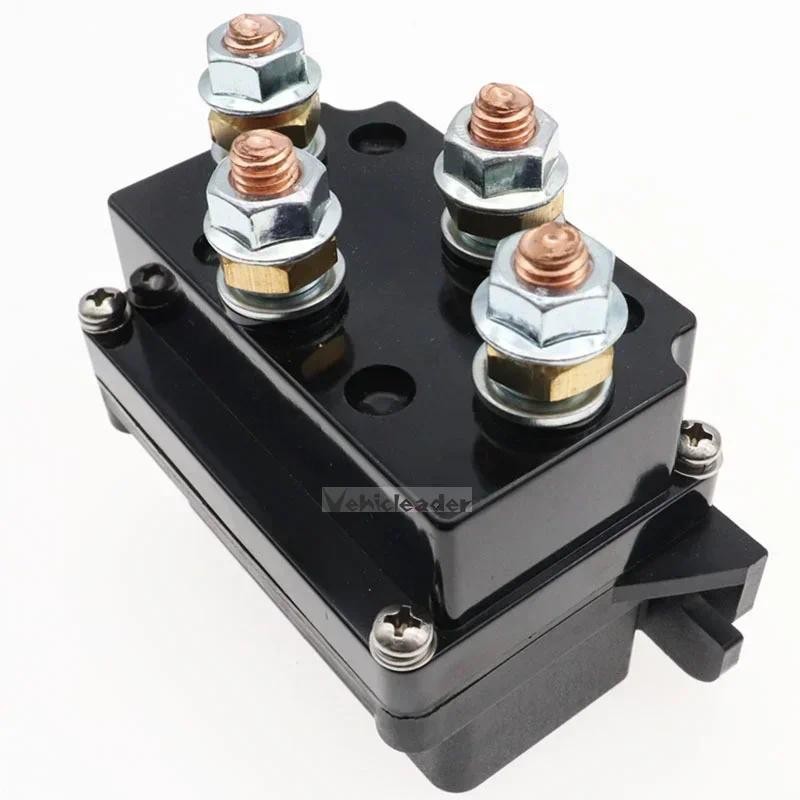 12v.24v Winch Rocker สวิทช์ Thumb 250A/400A/500A Solenoid รีเลย์ Contactor Winch สําหรับ ATV UTV สวิทช์ 4WD 4x4 เรือควบคุม - รูปที่ 4