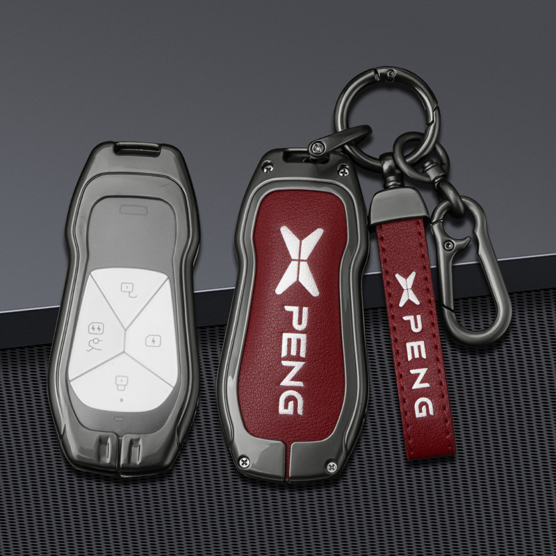 อุปกรณ์เสริมเฉพาะจุด รถ Xpeng G6 G7 X9 เคสกุญแจพร้อมพวงกุญแจ แฟชั่นระดับไฮเอนด์