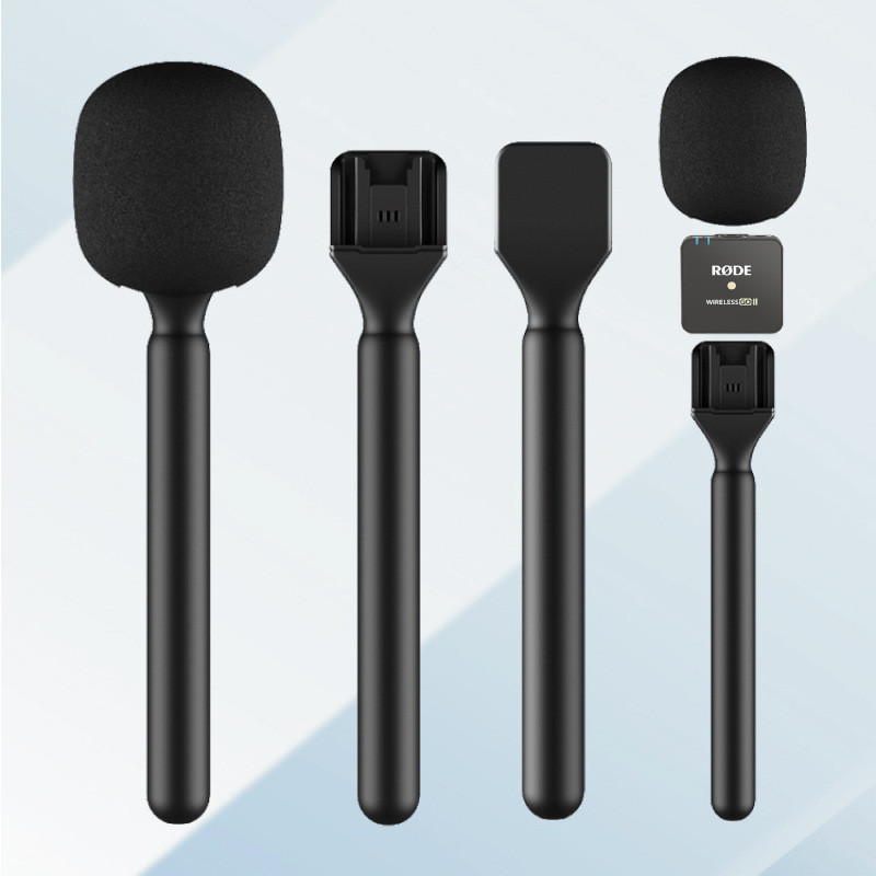 ไมโครโฟนไร้สายแท่งมือถือสําหรับไมโครโฟน DJI Mic/Moma/Rode Go/Relacart