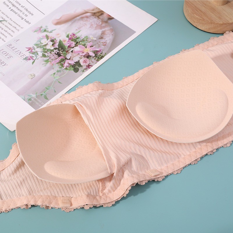 ฟองน้ําโฟมถ้วยเสื่อ-อุปกรณ์ชุดชั้นใน-สําหรับชุดว่ายน้ําบิกินี่ Brassiere-ที่มองไม่เห็น,ลบ,Breathable-Push Upใส่Bra Paddings-ผู้หญิงThicken Latexหน้าอกPad - รูปที่ 5