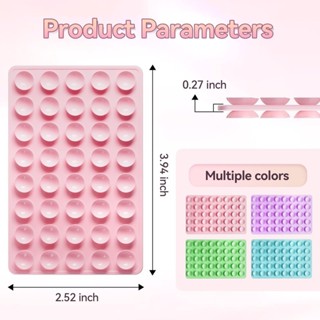 แผ่นซิลิโคนแปะมือถือ ไม่ต้องใช้กาว ติดได้ 2 ด้าน ใช้ซ้ำได้ S…
