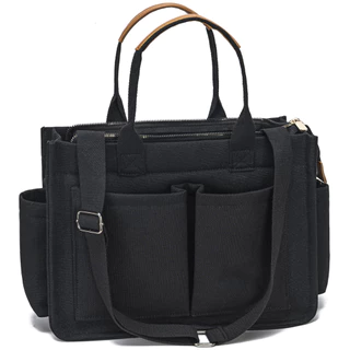 (จัดส่งจากประเทศไทย) กระเป๋า Canvas Tote ใส่โน้ตบุ๊กขนาด 14 นิ้ว 15 นิ้ว