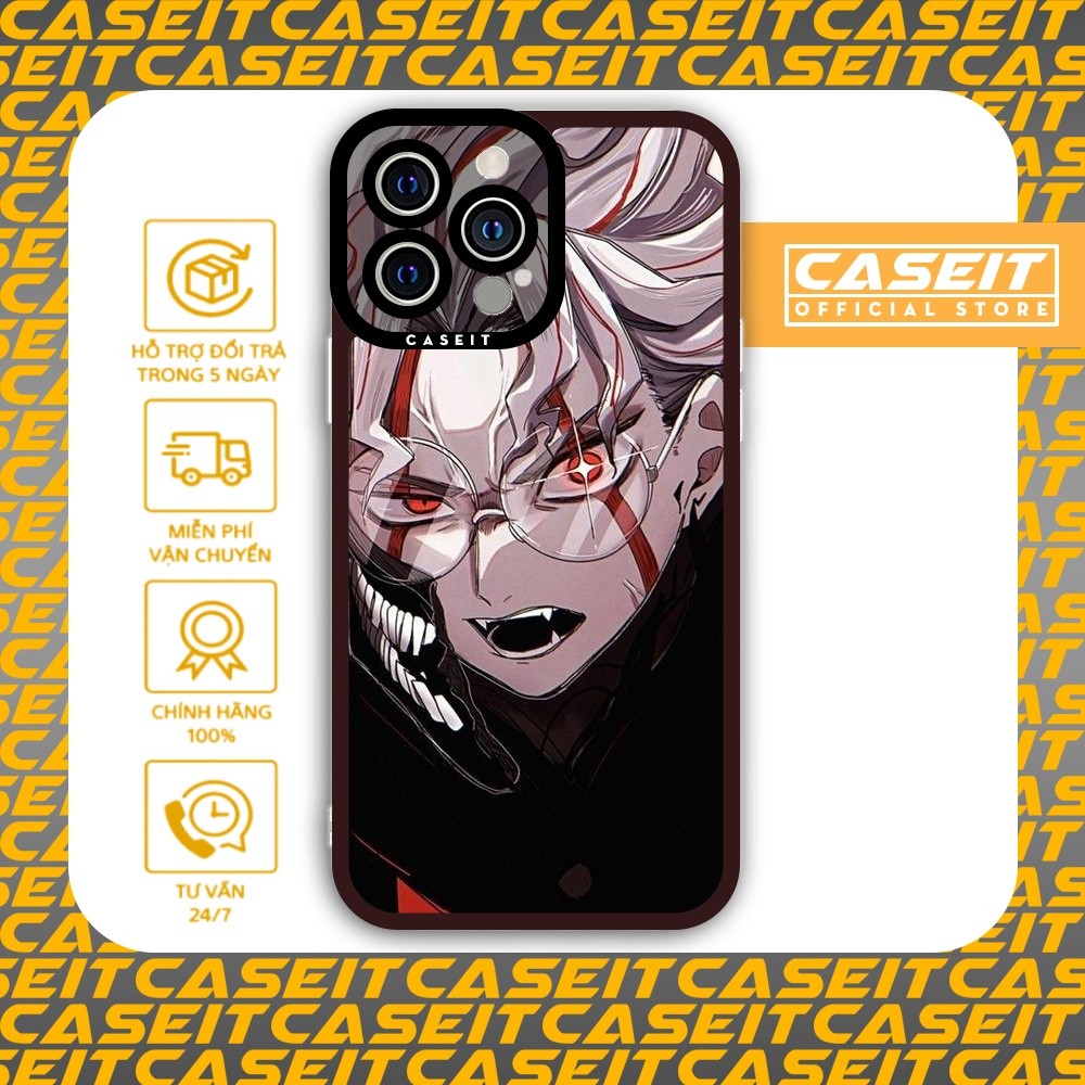 Samsung Xiaomi Oppo Caseit Square Edge iPhone Case ธีมอนิเมะ Dan Dan Dan Dan Dan Dan Dan Vu trang Su