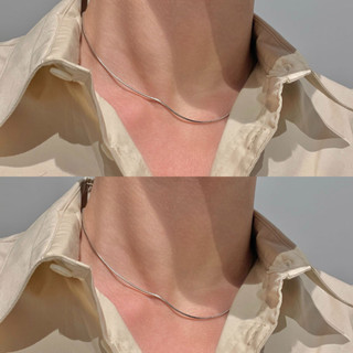 เรียบง่าย อิน ลมหนาวกระดูกงูโซ่สร้อยคอหญิงบุคลิกภาพอุปกรณ์เส…