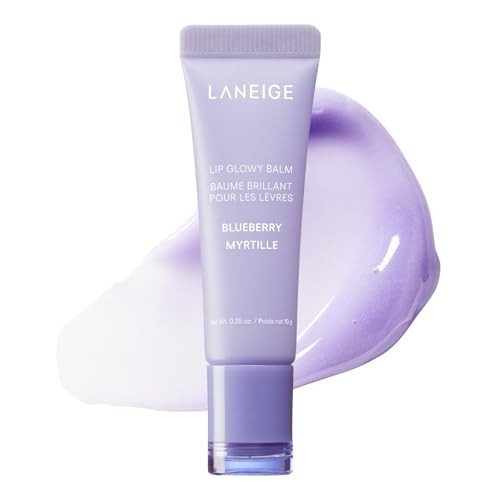 Laneige Lip Glowy Balm Blueberry 10g Lip Balm Lip Mask Moisturizing Korean