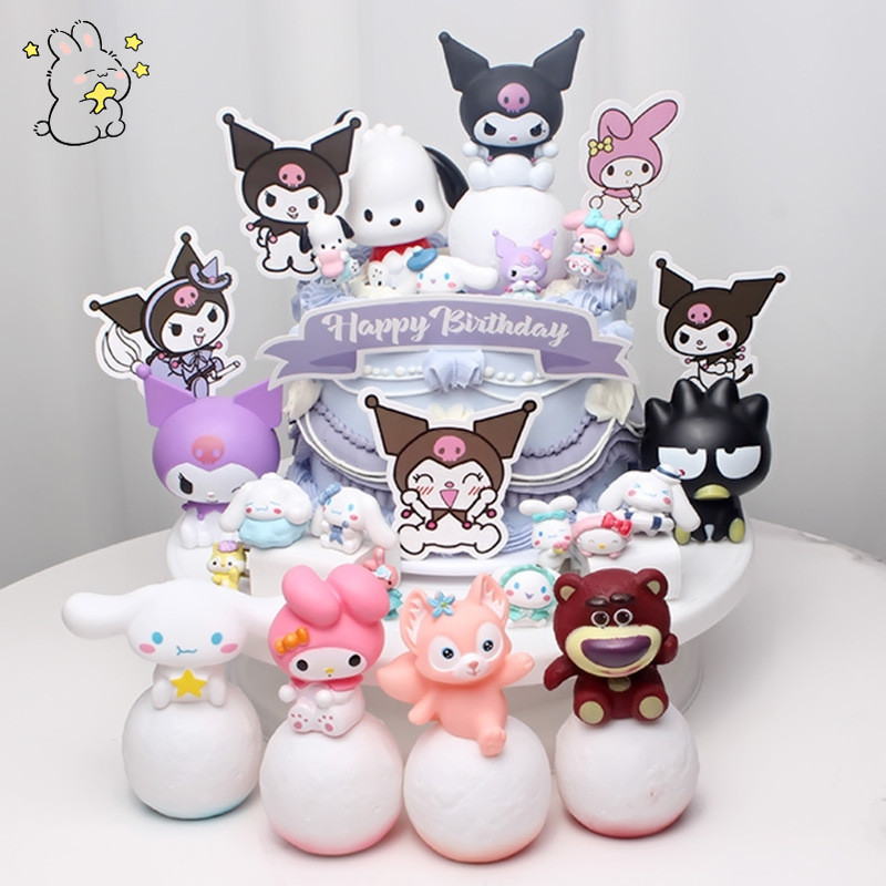 โคมไฟข้างเตียง ลาย Sanrio Kuromi น่ารัก ของขวัญวันเกิดเด็ก สําหรับตกแต่งบ้าน