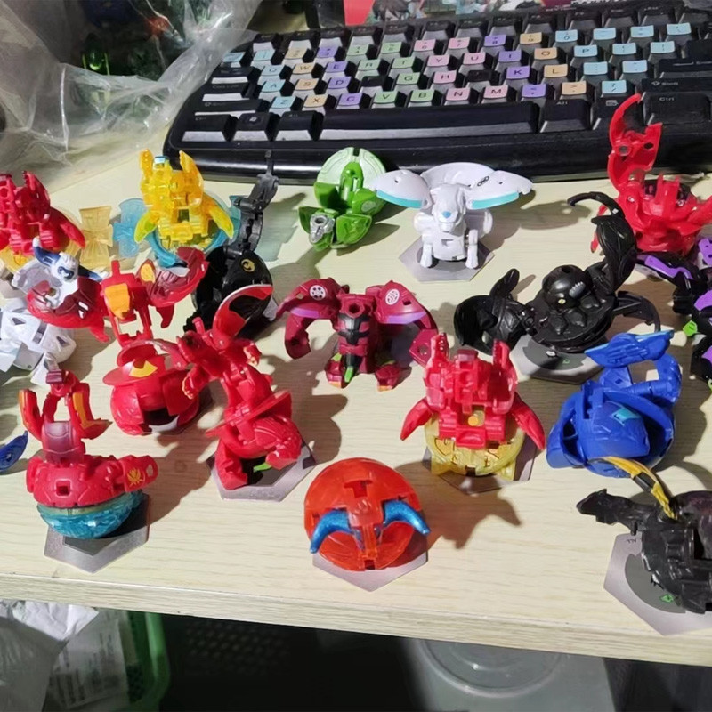 【ของแท้】ตุ๊กตาฟิกเกอร์ Attack Bakugan Battle Brawlers Combine & Brawl NILLIOUS TROX Dragonoid OCTOGAN ของเล่นสําหรับเด็ก