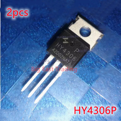 2PCS HY4306 MOS ทรานซิสเตอร์ภาคสนาม-เอฟเฟกต์ HY4306P TO-220 รับประกันคุณภาพ