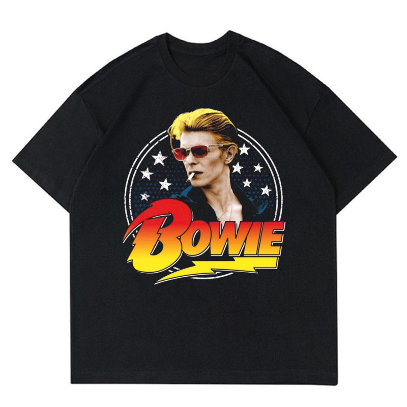 ใหม่  พิมพ์ลาย David BOWIE VINTAGE |  ลาย David BOWIE |  ลาย David BOWIE