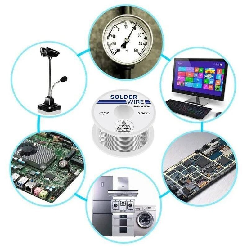 ตะกั่วบัตกรี ตะกั่วบัดกรี(คุณภาพสูง) 50กรัม Soldering Lead มีฟลักในตัว ตะกั่ว บัดกรี ปากกา ตะกั่วปากกา อุลตร้า งานอิเล็ก