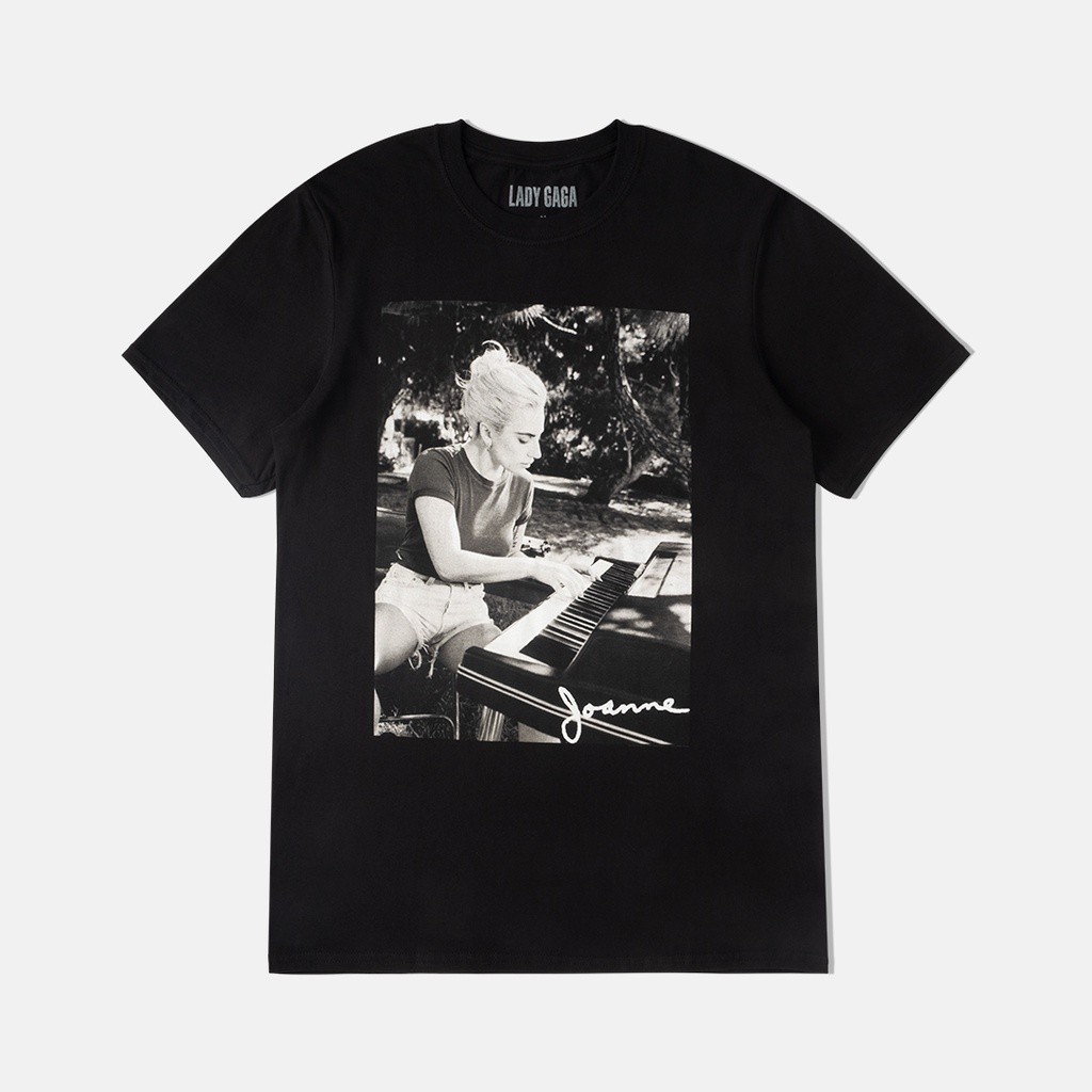 [HOT] Lady Gaga - เสื้อยืดเปียโน Joanne